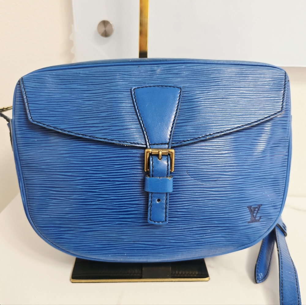 Louis Vuitton Jeune Fille Epi Leather Blue